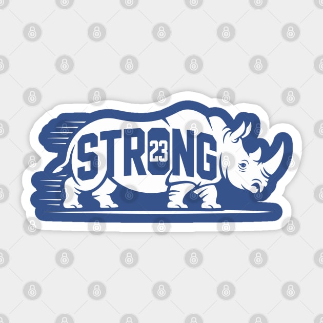Forever 23 Shirt Ryne Sandberg Shirts FO23VER shirt Chicago Cubs Hall of Fame Strong ryno logo Sticker by celestial_artworks